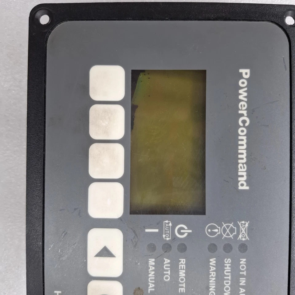 Cummins PowerCommand HMI211 Generator Control Panel Display 300-6014 For Parts